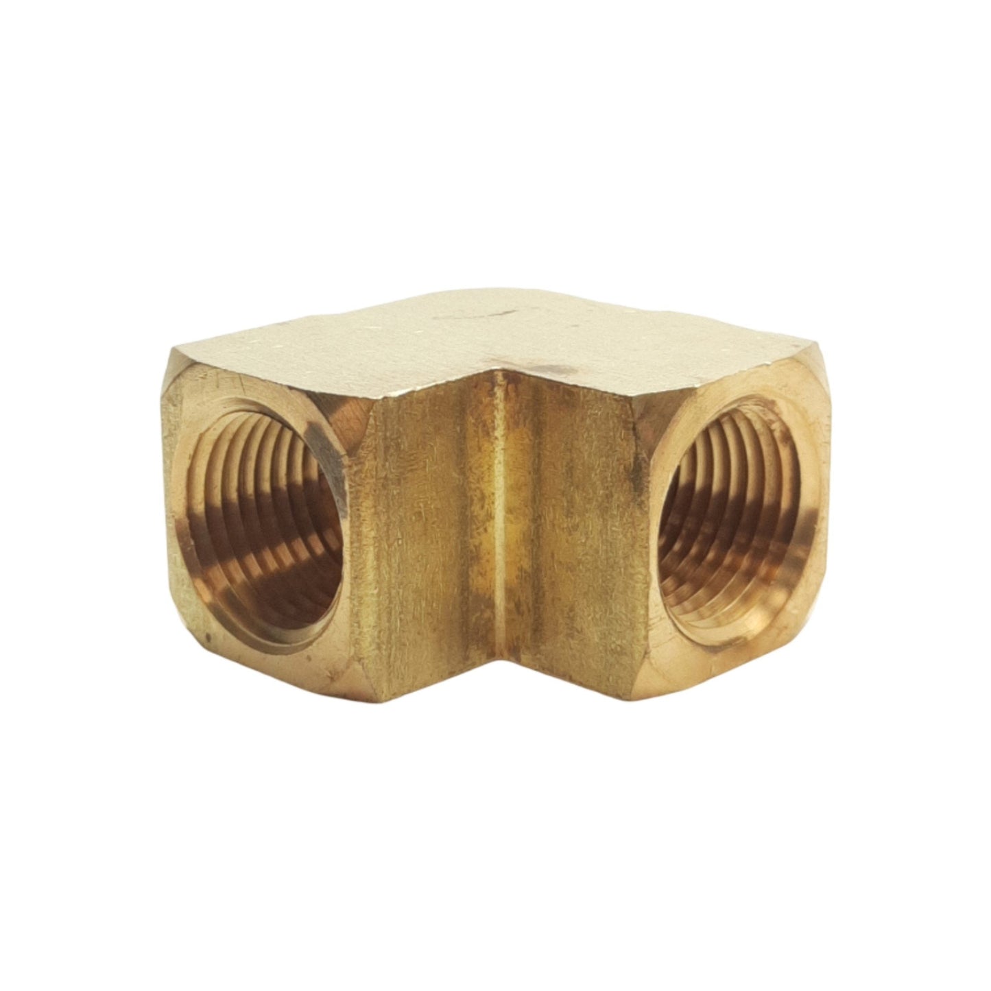 New Lot of 7 Midland 28004 Brass Fitting Elbow 90°, 1/2in Female NPTF, 1200psi