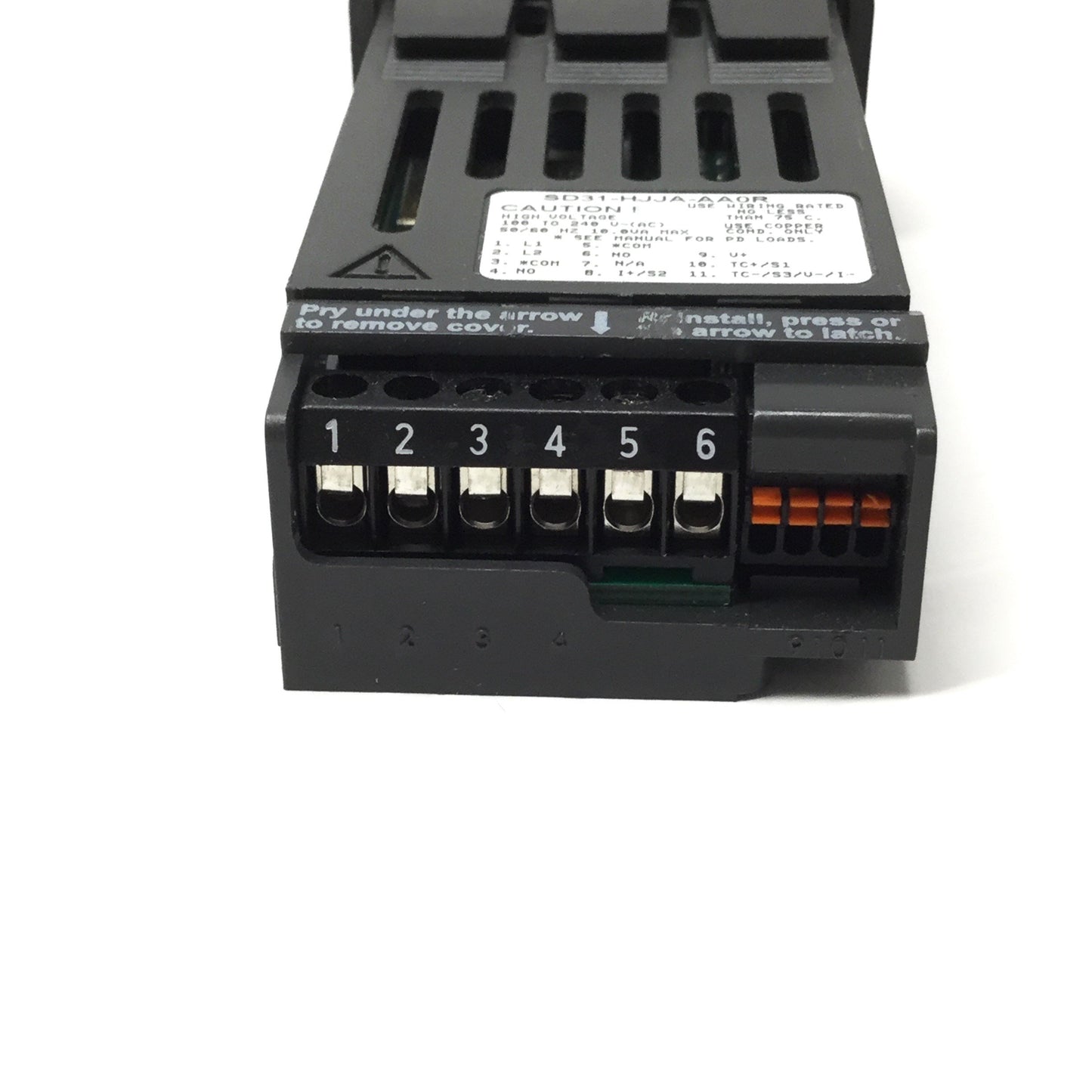 Used Watlow SD31-HJJA-AA0R PID Temperature Controller, 100-240VAC, 2x Relay Output