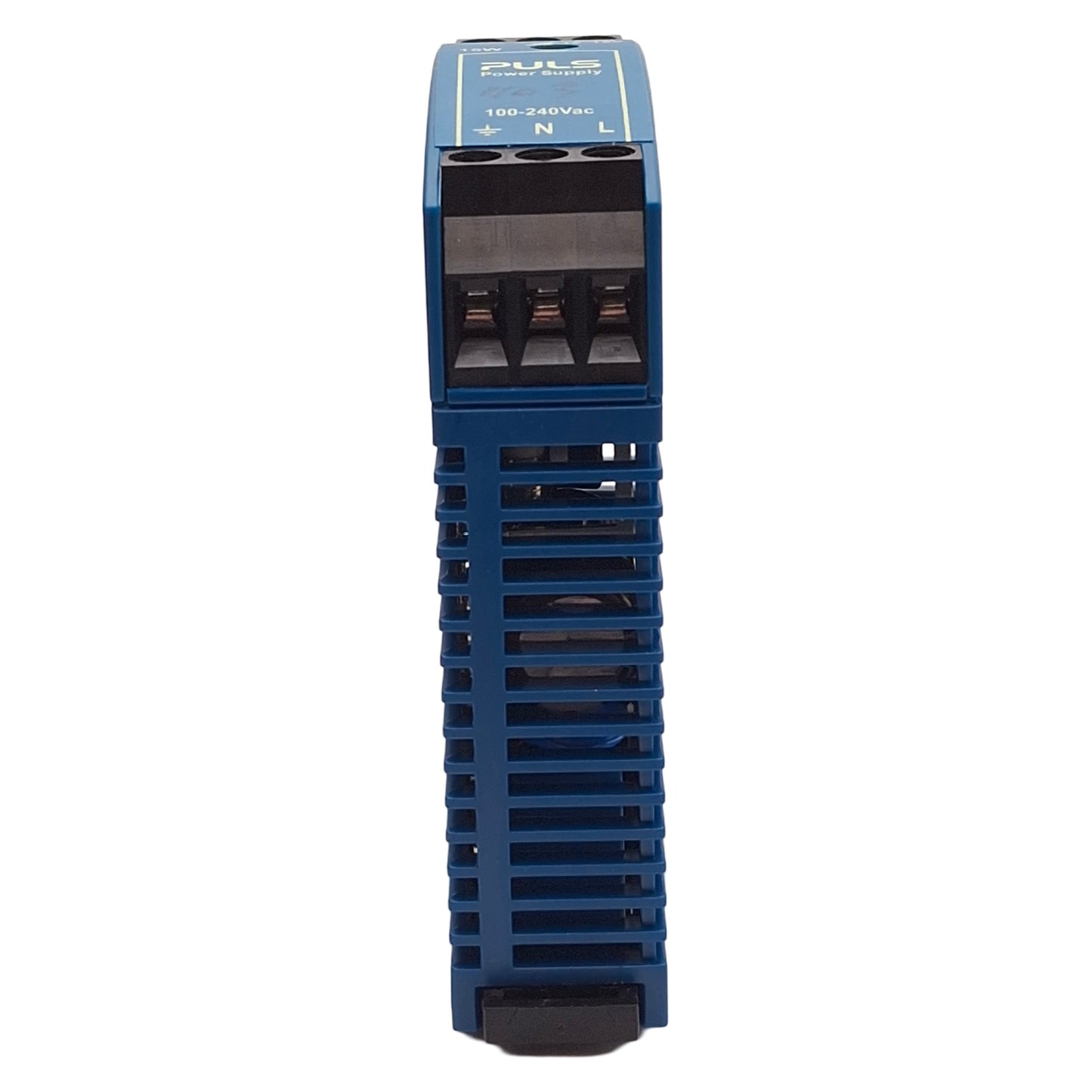 Used PULS ML15.121 PLC Power Supply, 100-240VAC / 110-300VDC In, 12-15VDC Out, 15W
