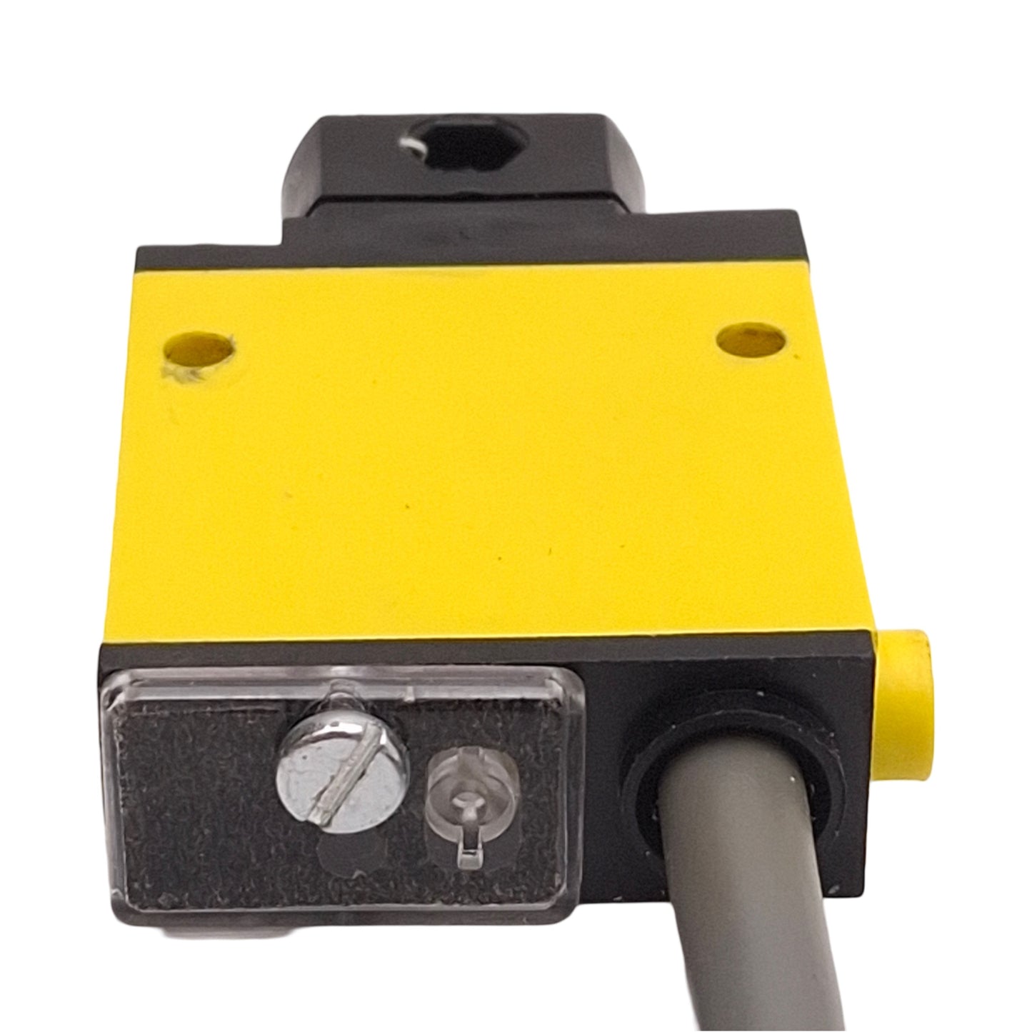 Used Banner Engineering SM31RFP MINI-BEAM Plastic Fiber Optic Receiver, 10-30VDC, 2m