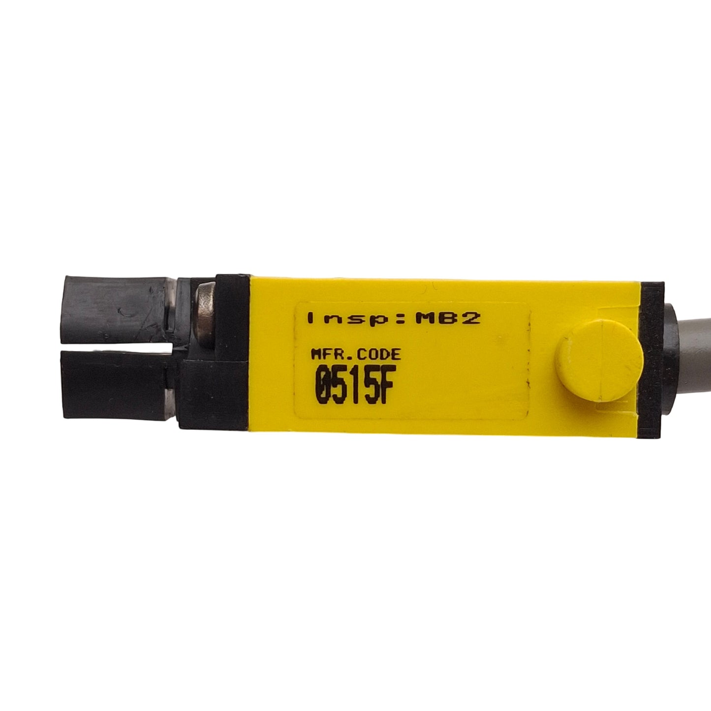 Used Banner Engineering SM31RFP MINI-BEAM Plastic Fiber Optic Receiver, 10-30VDC, 2m