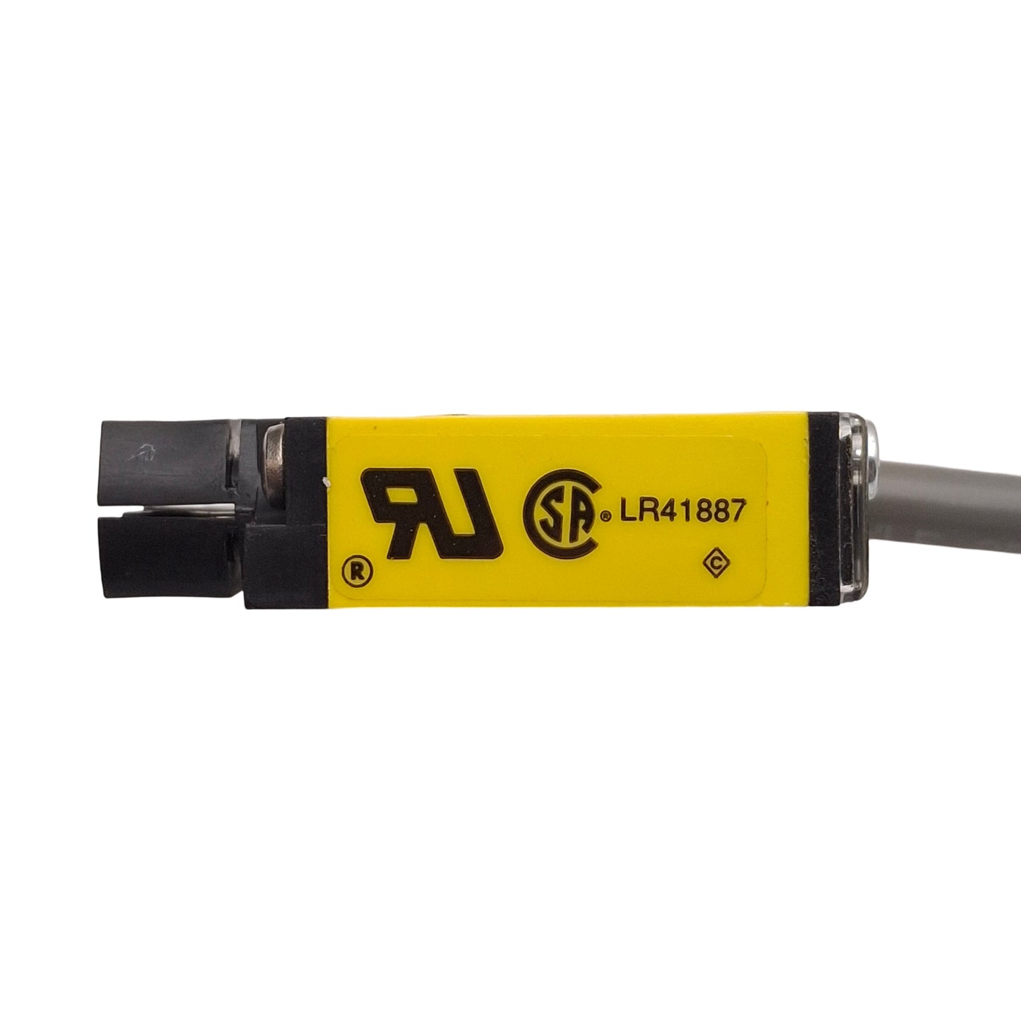 Used Banner Engineering SM31RFP MINI-BEAM Plastic Fiber Optic Receiver, 10-30VDC, 2m