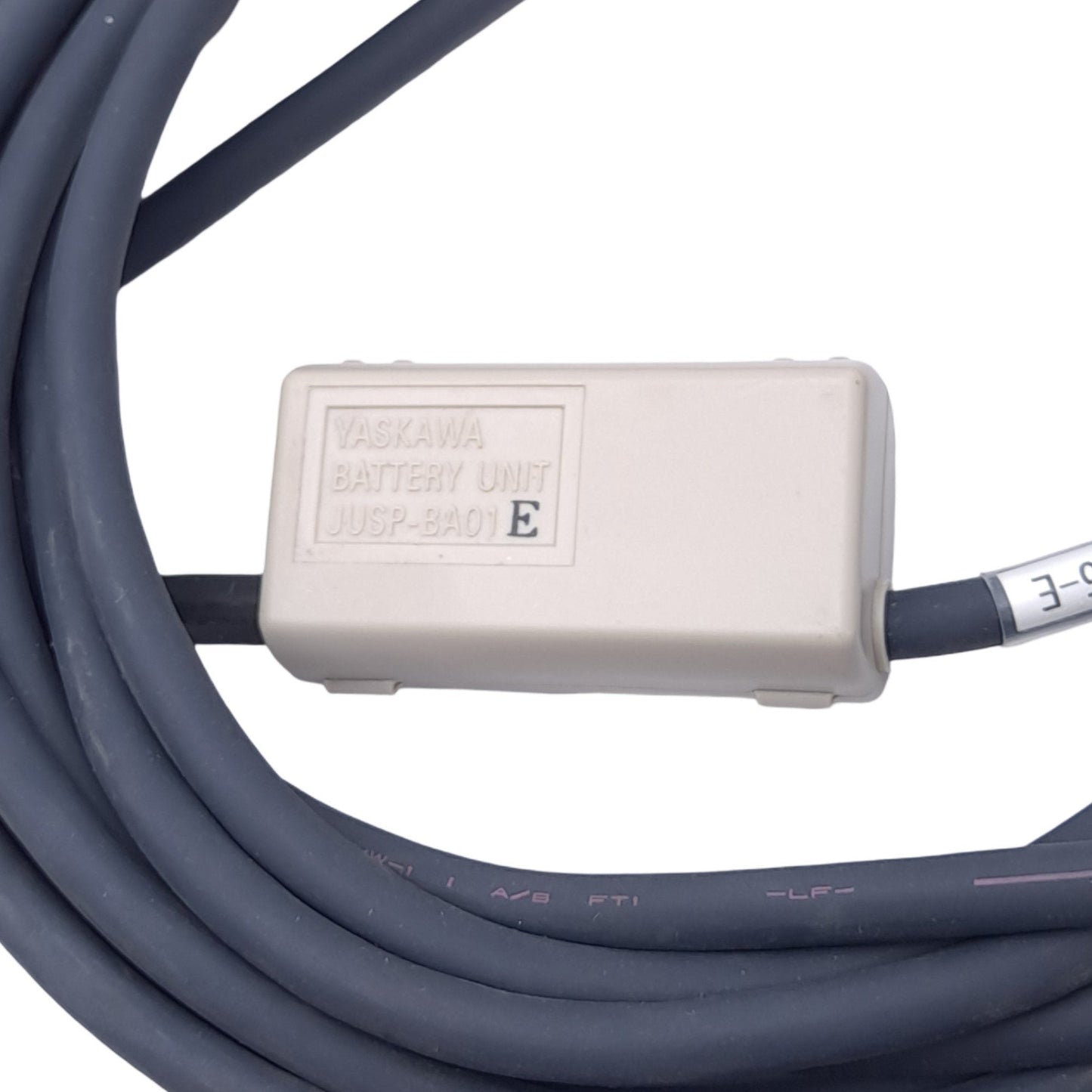 New Yaskawa JZSP-CSP25-05-E Absolute Encoder Cable w/ Battery Case, for Sigma 5, 5m