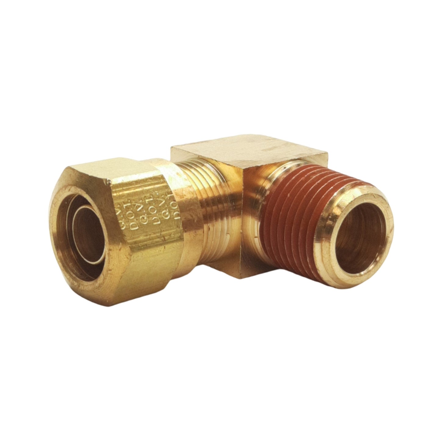 New Lot of 5 Midland 38107 Air Brake Elbow 90°, ø5/8" Tube OD 1/2" Male NPTF, 150psi