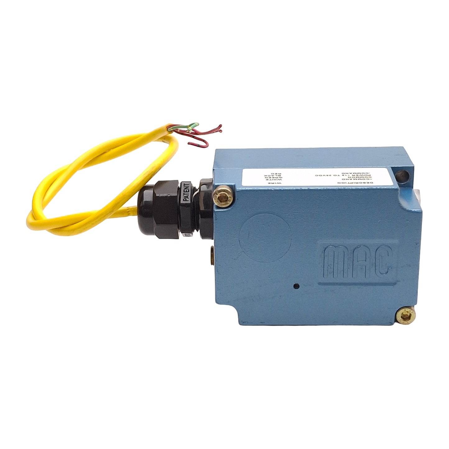 Used MAC PPC5C-ABA-AGAA-BAA-HB Proportional Pressure Controller 100PSI 1/8NPTF 24VDC