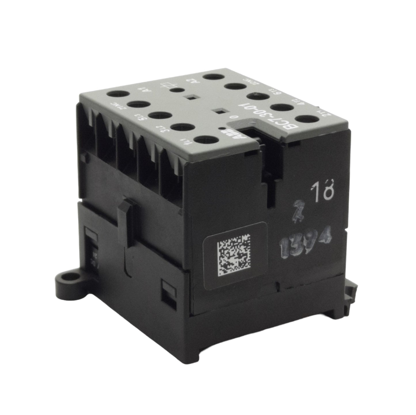 Used ABB BC7-30-01 Mini Contactor 4-Pole, 1-NC Aux, 600VAC 16A Contact, 24VDC Coil