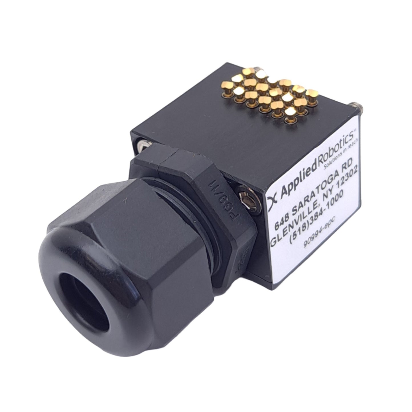 New Applied Robotics CXC10EMT-18.05-00S Robot I/O Adaptor, Strain Relief, 18 Signal
