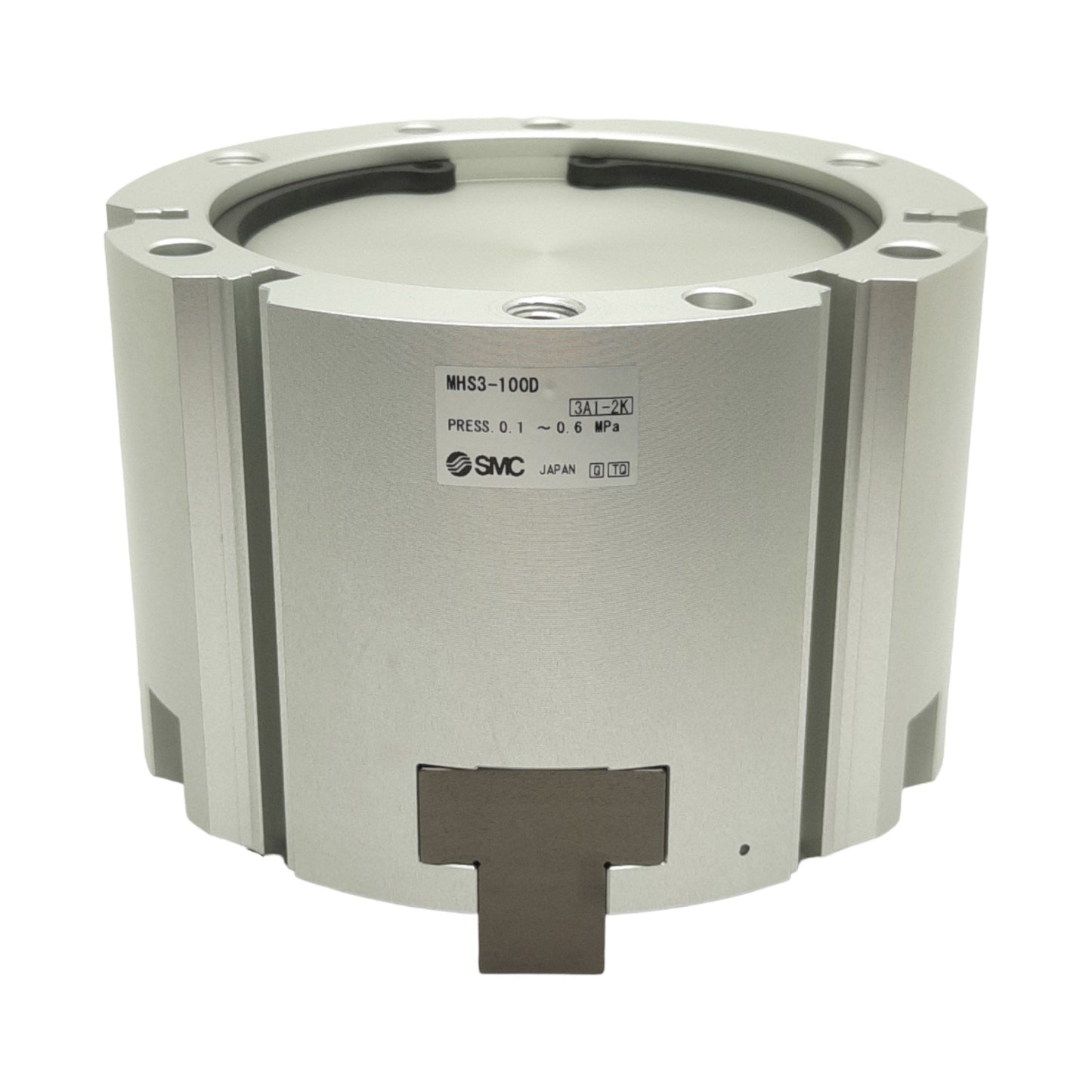 New SMC MHS3-100D Parallel Gripper, 3-Finger, Double Acting, 100mm Bore, 24mm Stroke