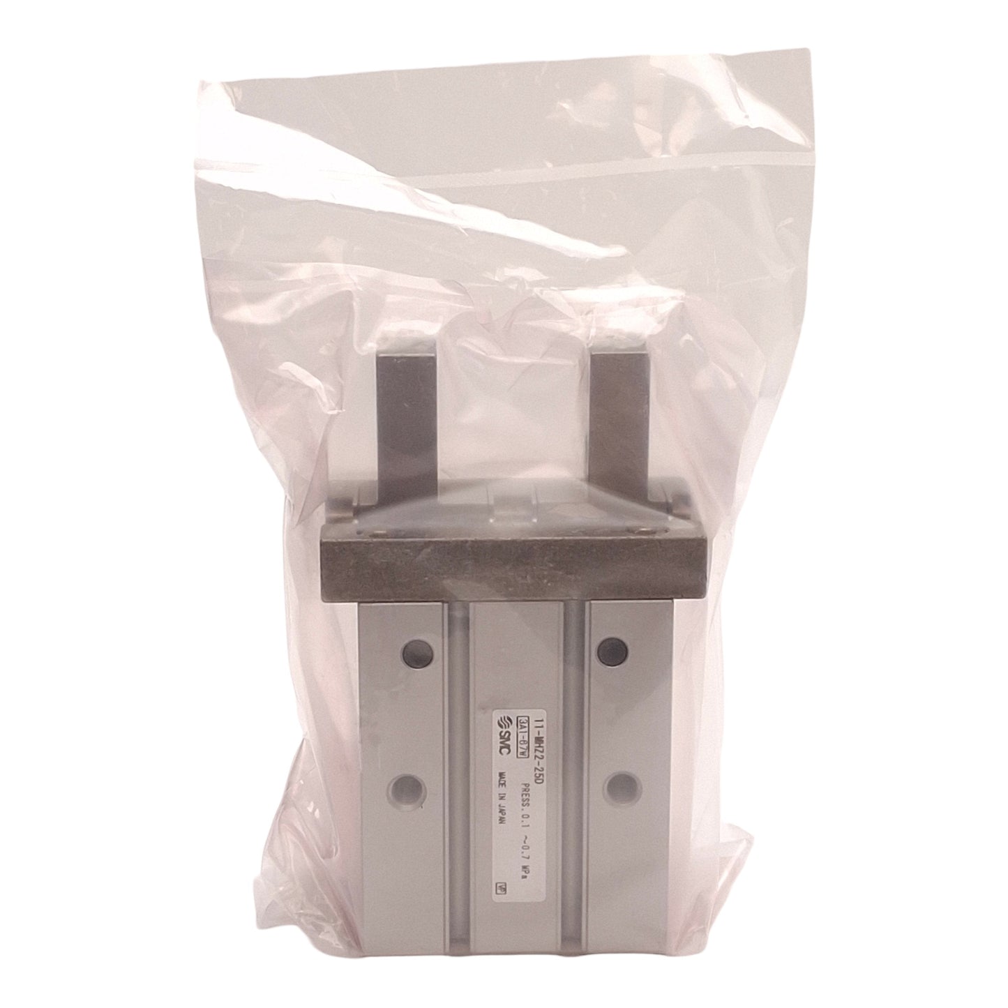 New SMC 11-MHZ2-25D Clean Series Parallel Gripper, ø25mm Bore, 14mm Stroke, M5x0.8