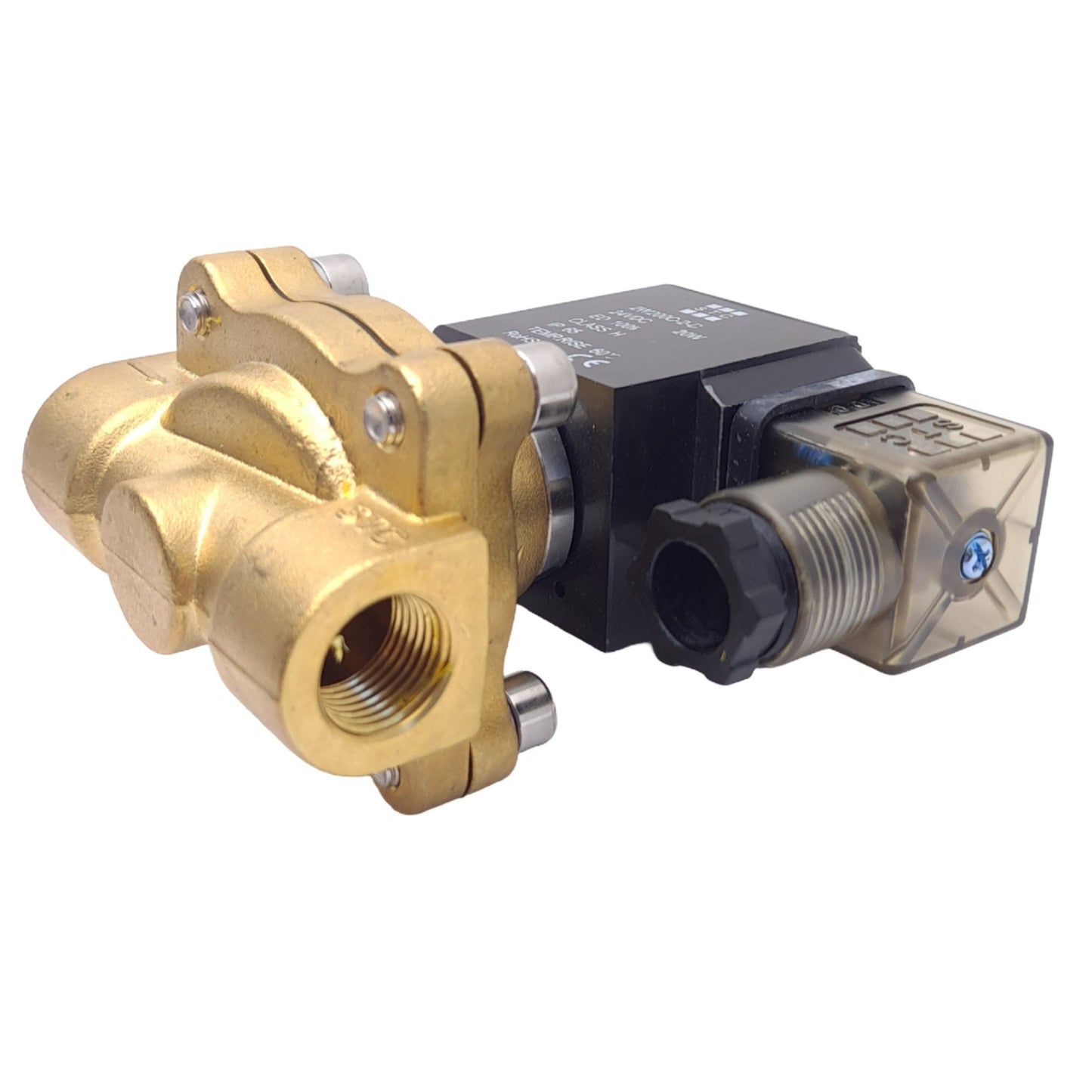 New STC 2W160-3/8-2-D Solenoid, 2-Way N.C. Direct Lift Diaphragm, 3/8NPT 100PSI, 24V