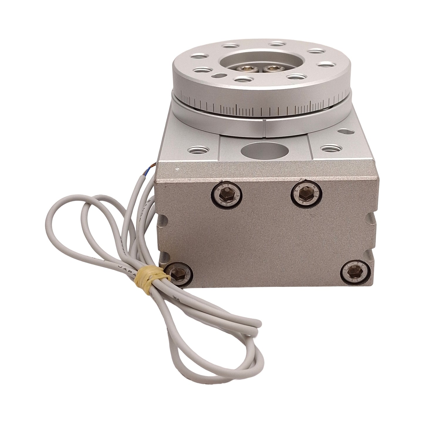New SMC MSQB50R-M9BW Pneumatic Rotary Table, 0-190°, ø50mm Bore, 0.1-0.6MPa, Rc1/8