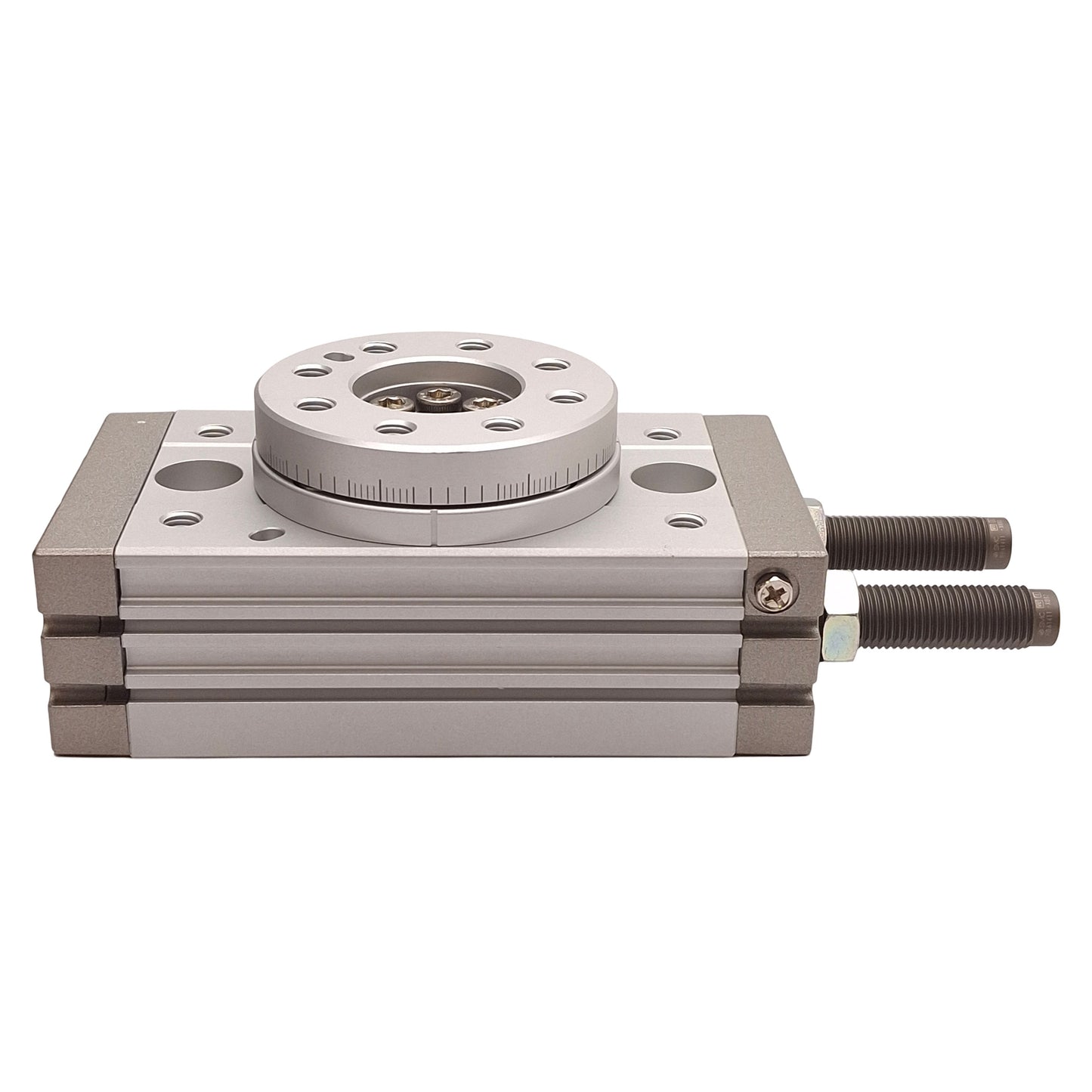 New SMC MSQB50R-M9BW Pneumatic Rotary Table, 0-190°, ø50mm Bore, 0.1-0.6MPa, Rc1/8