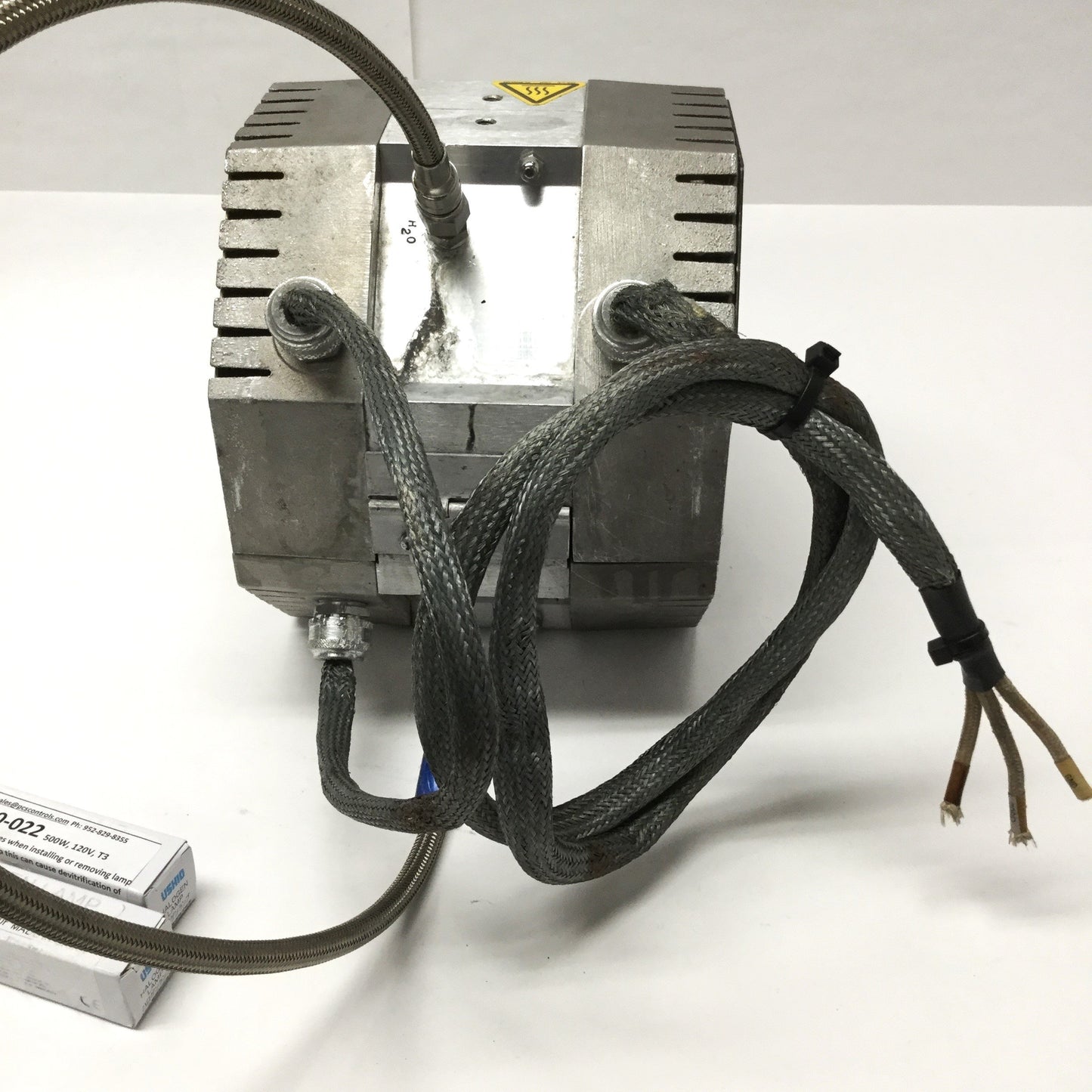 Used Research Inc E4-02 ChambIR Radiant Heating Chamber for Ø1/8"-1/4" Tube, Cable