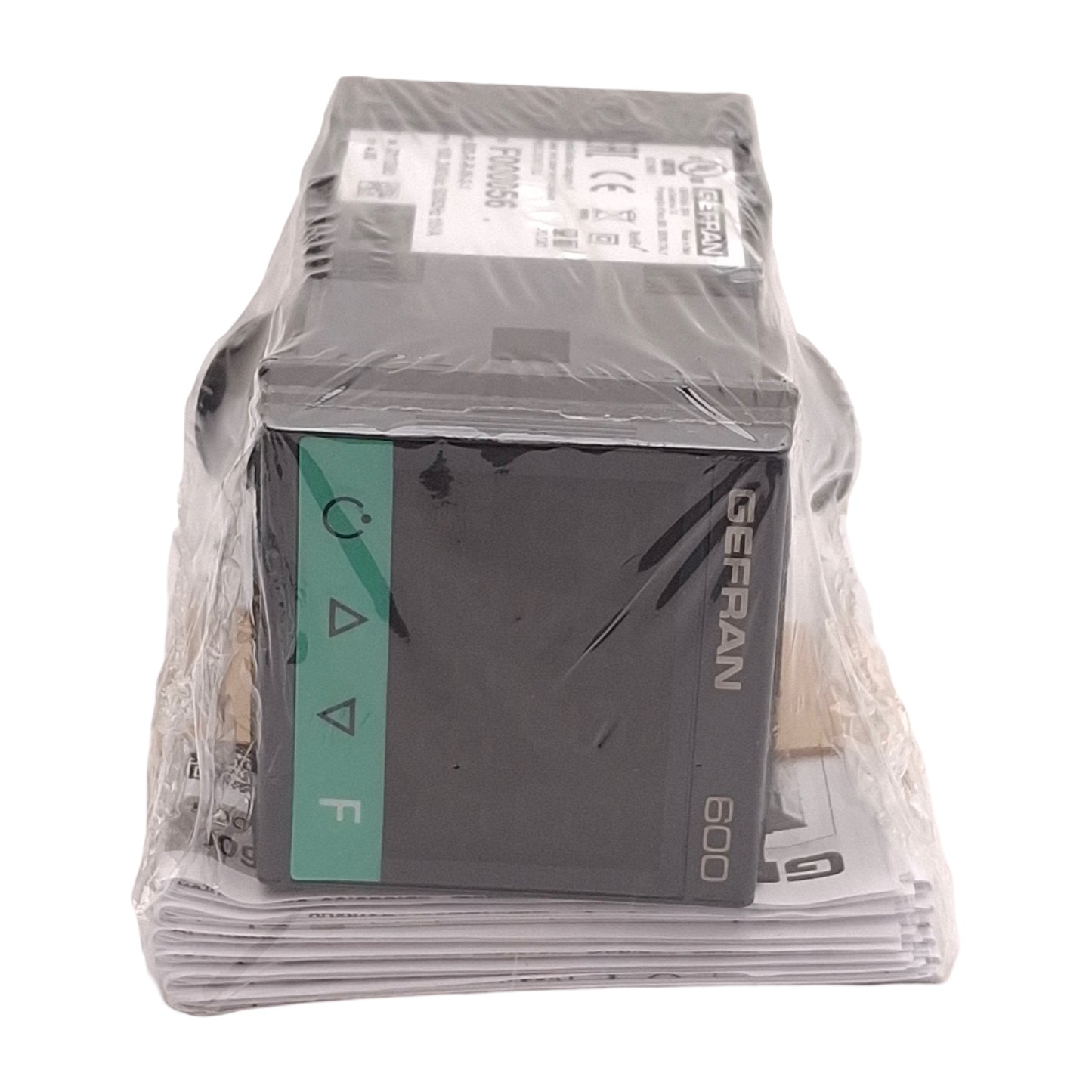 New Gefran F000056 PID Controller 100-240VAC Supply, 5A 250VAC/30VAC Relay, 1/16 DIN