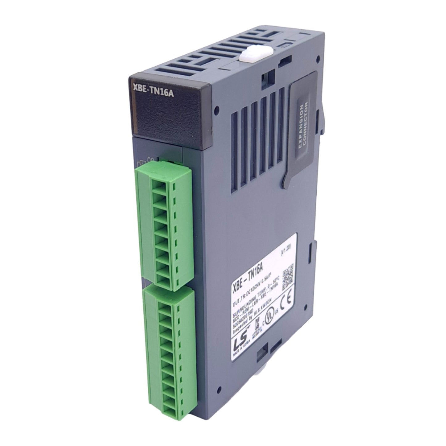 New LS Electric XBE-TN16A PLC Digital Transistor Output Module, Sink 16-Point, 24VDC