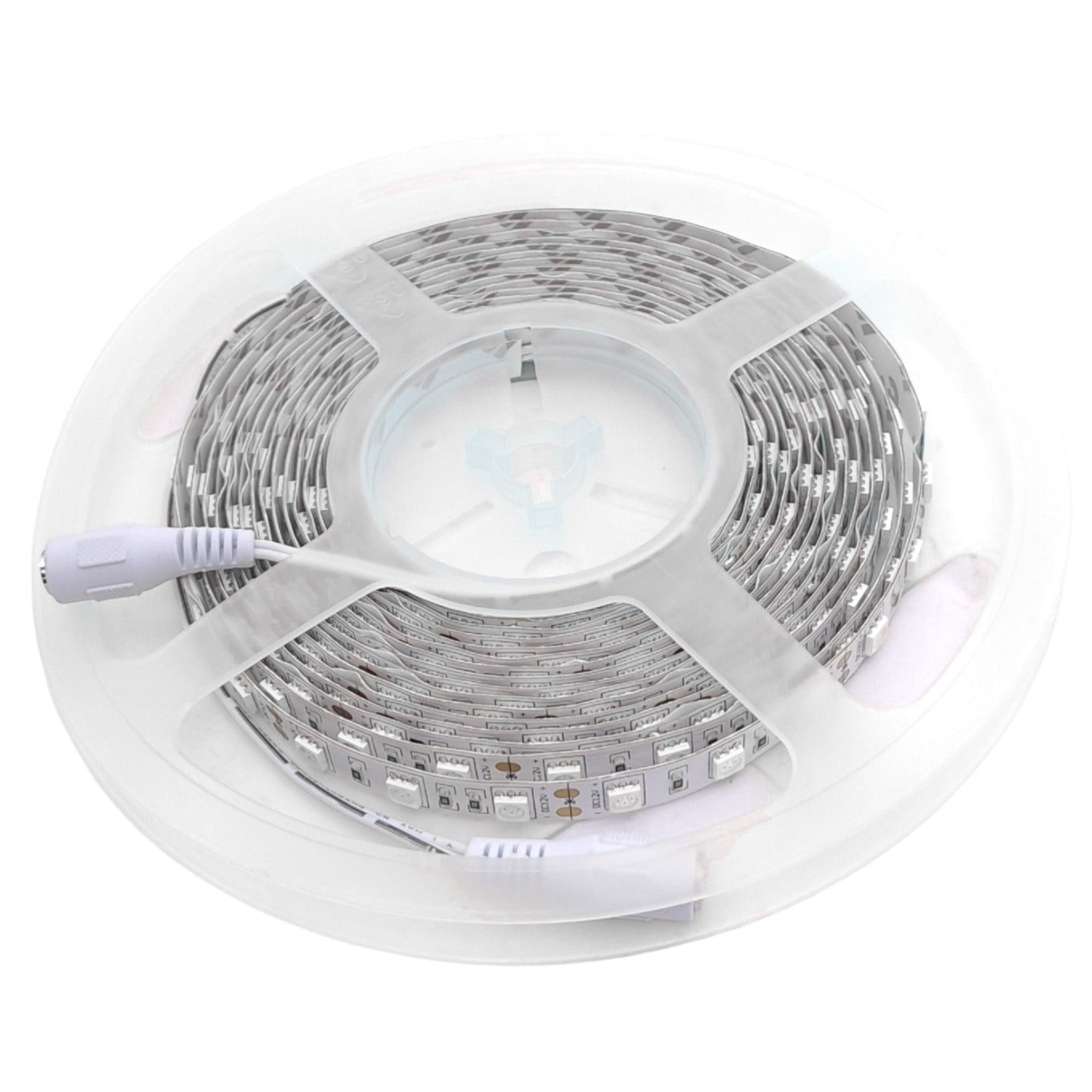 New Environmental Lights amberrf5050-reel Amber LED Light Strip Reel, 10mm 12VDC 5m