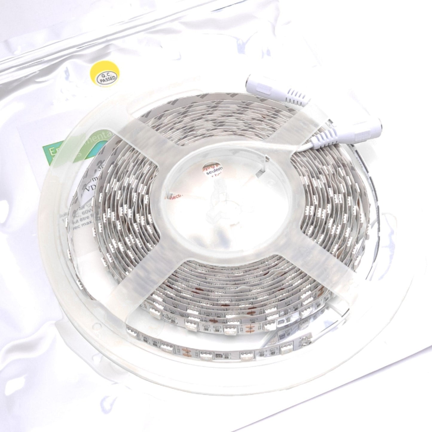 New Environmental Lights amberrf5050-reel Amber LED Light Strip Reel, 10mm 12VDC 5m