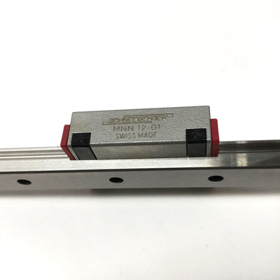 Used Schneeberger MNN12-G1 Minirail Linear Ball Bearing Carriage on 110mm Rail