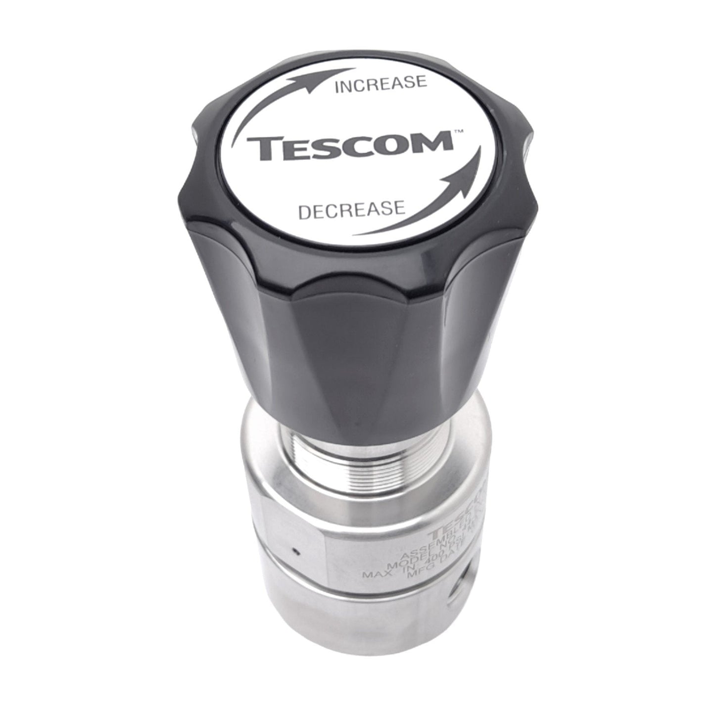 New Emerson 44-2261-242-010 TESCOM Pressure Regulator, 1/4NPTF, 400psi In, 50psi Out
