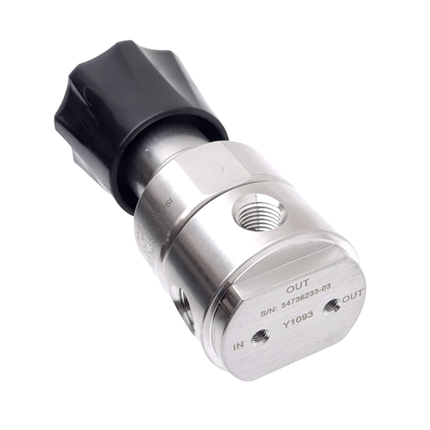 New Emerson 44-2261-242-010 TESCOM Pressure Regulator, 1/4NPTF, 400psi In, 50psi Out