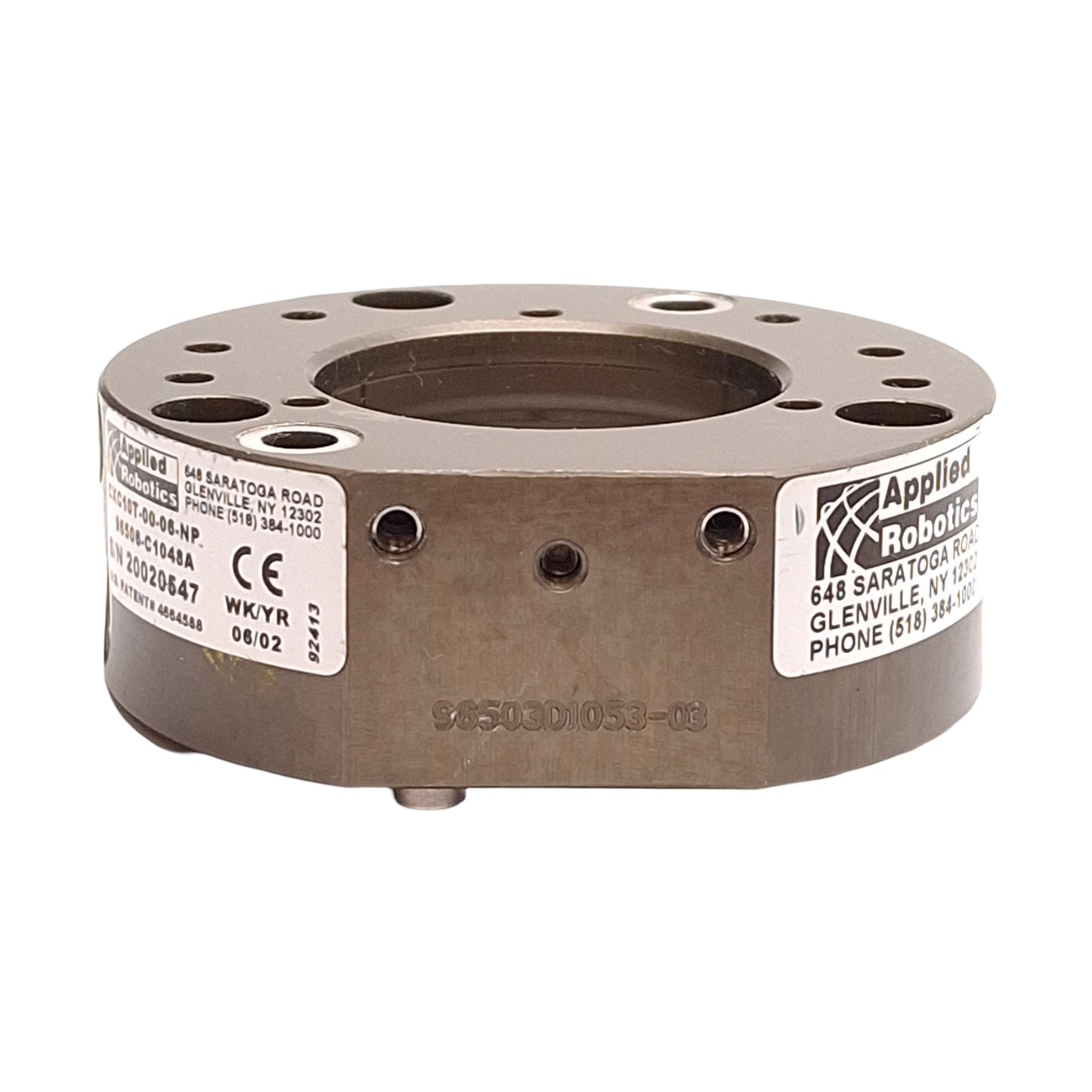 Used Applied Robotics CXC10T-00-06-NP XChange CXC10 Tool Adapter Unit, M5 Ports