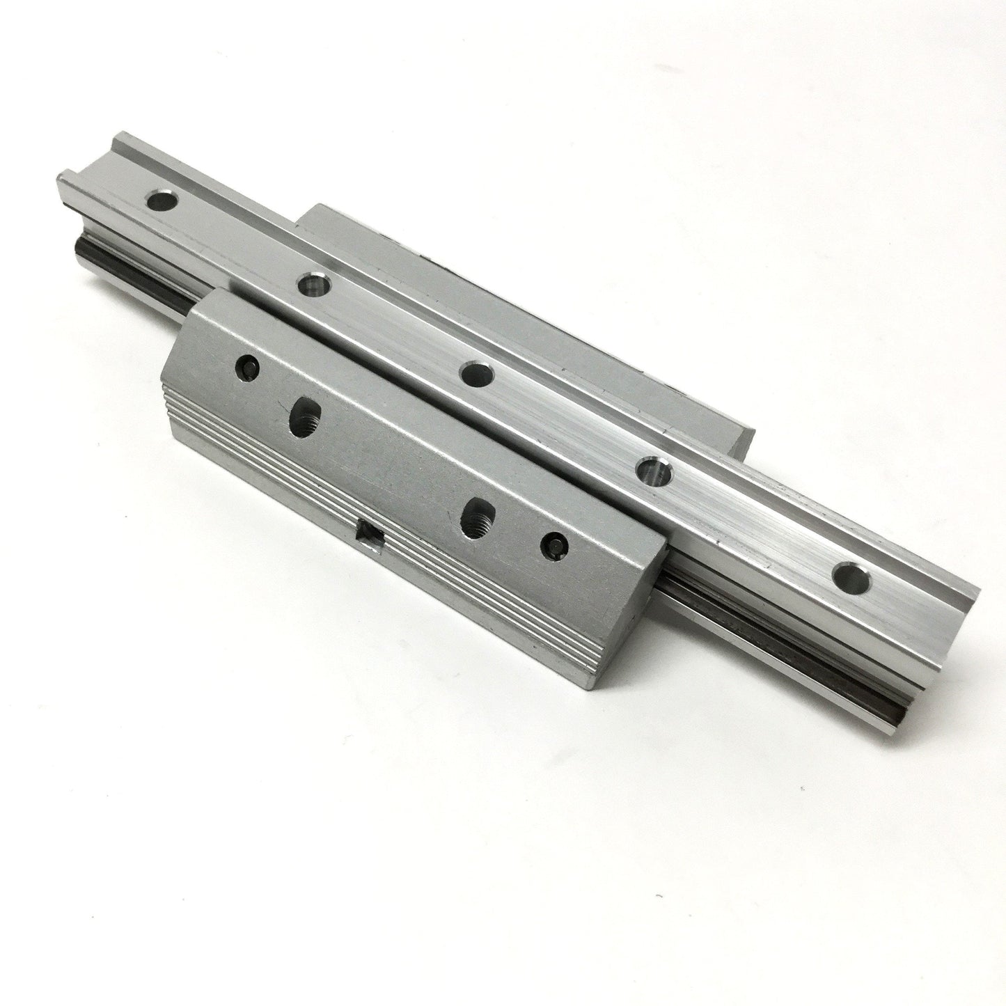 Used Hoerbiger Origa RK-FD 15S Aluminum Roller Carriage on 150mm Linear Guide Rail