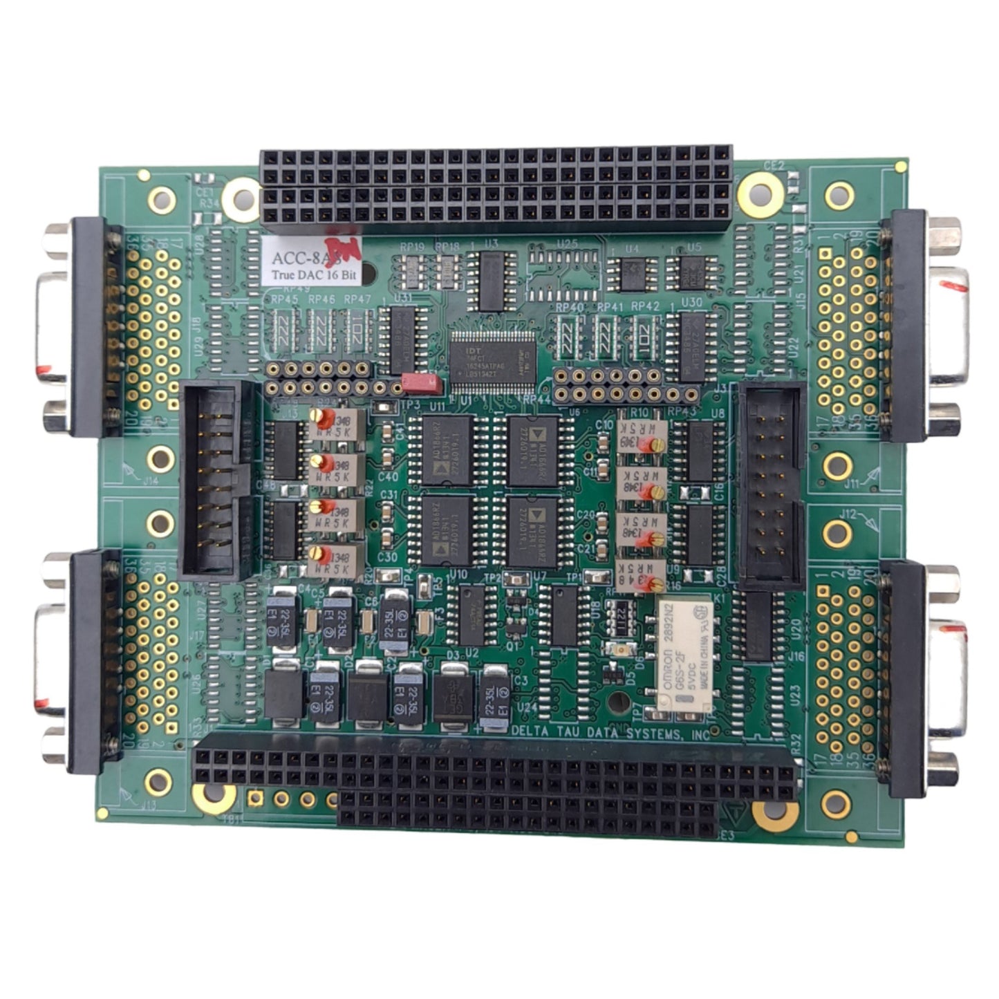 Used Delta Tau PMAC2A-PC/104 ACC-8xS 3x0-603673-104 Expansion Stack Board, 104-Pin
