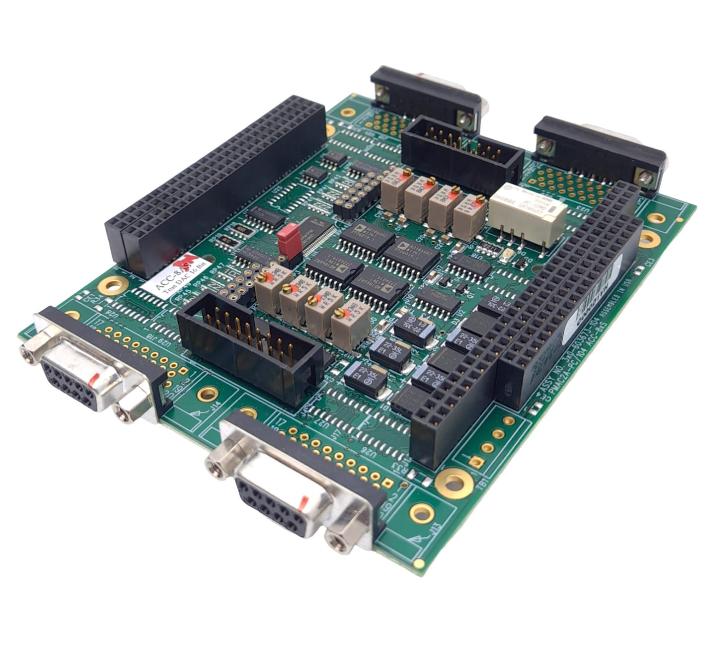 Used Delta Tau PMAC2A-PC/104 ACC-8xS 3x0-603673-104 Expansion Stack Board, 104-Pin