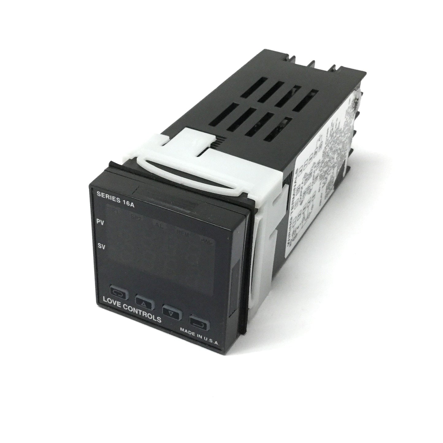 Used Love 16A2120 Temperature Controller, 100-240VAC, Switched 15VDC, Alarm Relay Out