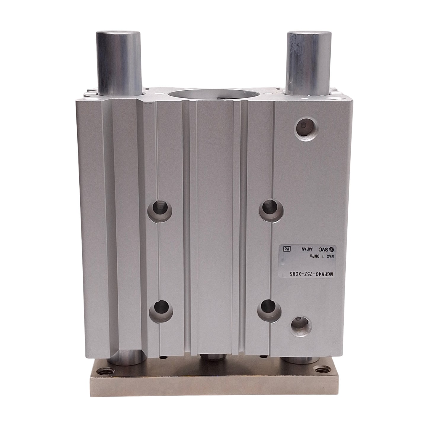 New SMC MGPM40-75Z-XC85 Guided Cylinder, ø40mm Bore, 75mm Stroke, 1.0MPa, Rc1/8