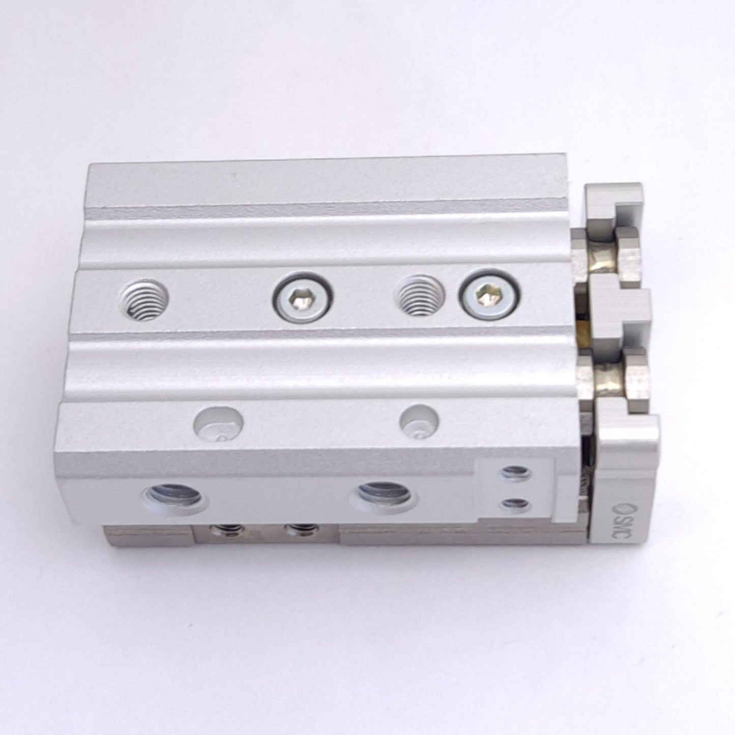 New SMC MXQ6L-10 Pneumatic Guided Slide Table, 6mm Bore, 10mm Stroke, M5x0.8, 0.7MPa