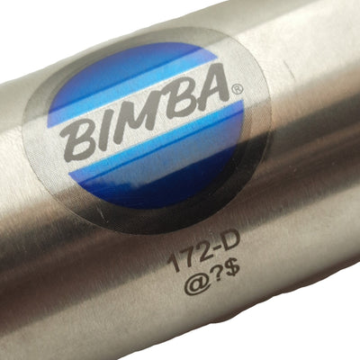 New Bimba 172-D Pneumatic Cylinder, ø1-1/2in Bore, 2in Stroke, 1/8in NPT, 250psi Max