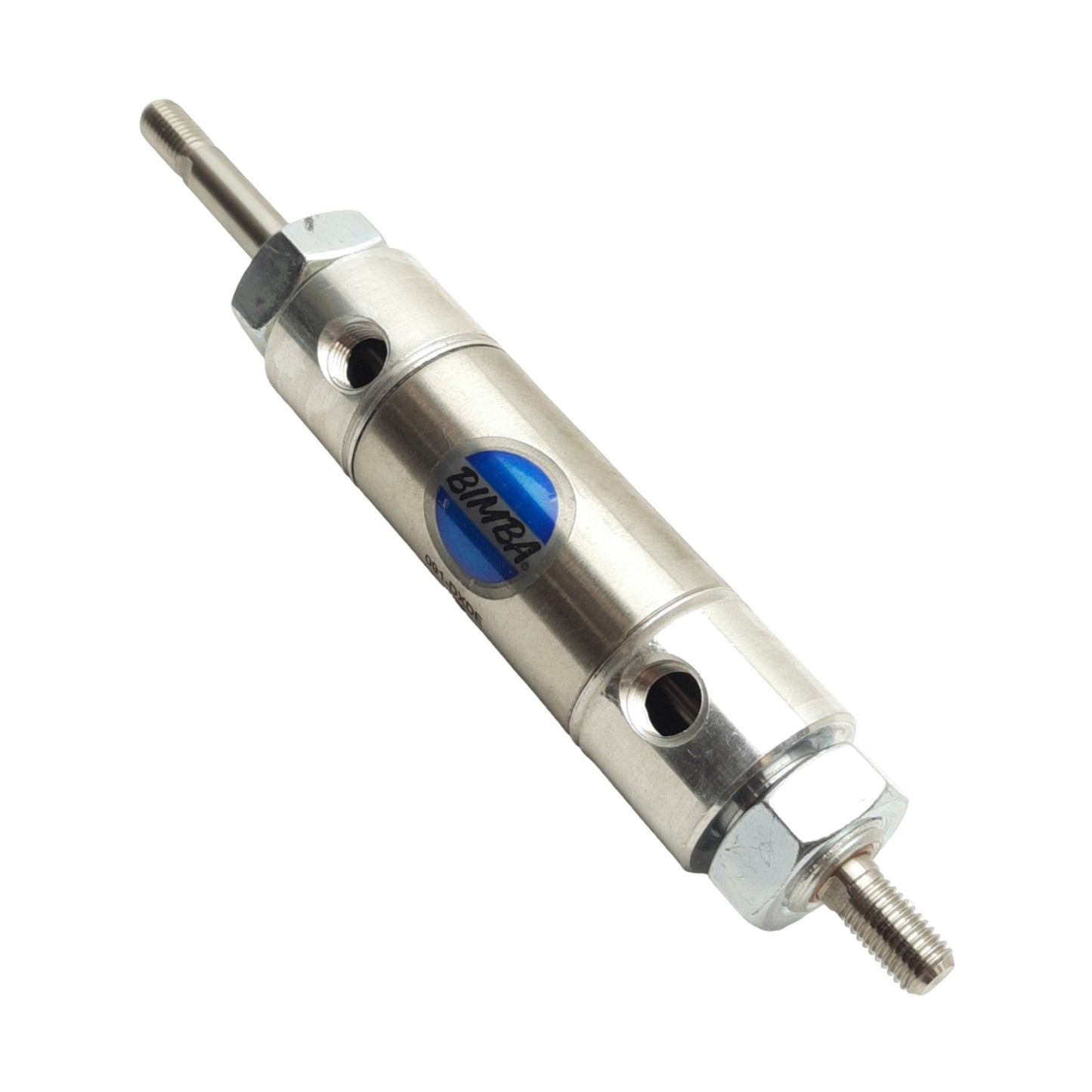 New Bimba 091-DXDE Pneumatic Cylinder, ø1-1/16 Bore, 1in Stroke, 1/8in NPT, 250psi