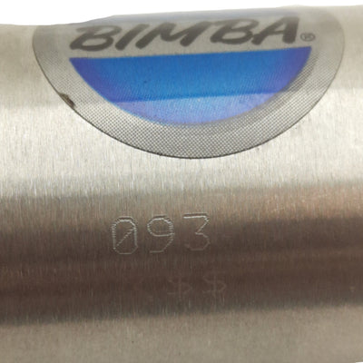New Bimba 093 Pneumatic Cylinder, ø1-1/16in Bore, 3in Stroke, 1/8in NPT, 250psi Max