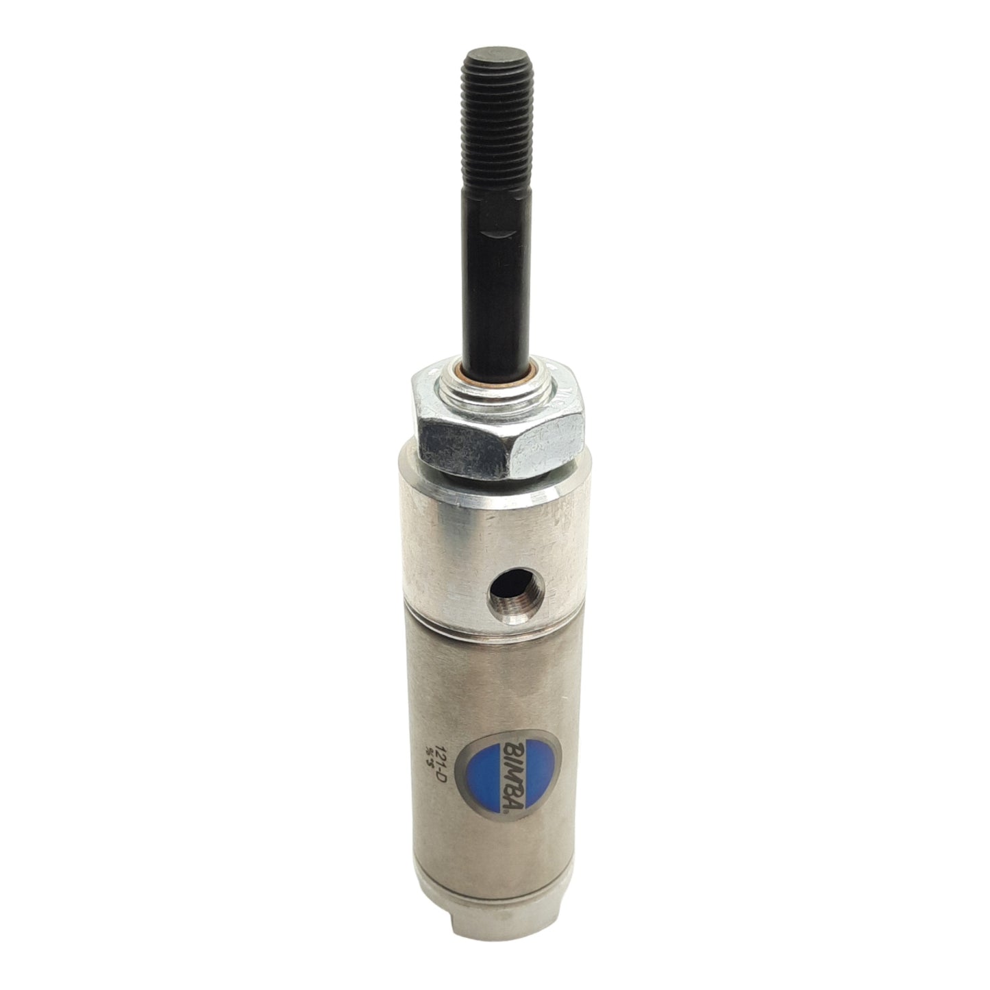 New Bimba 121-D Pneumatic Cylinder, ø1-1/4in Bore, 1in Stroke, 1/8in NPT, 250psi Max