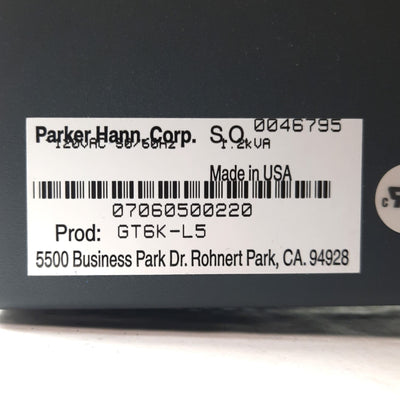 Used Parker GT6K-L5 Gemini Stepper Drive 170VDC 20kHz 5A Ethernet RS-232/485 120VAC
