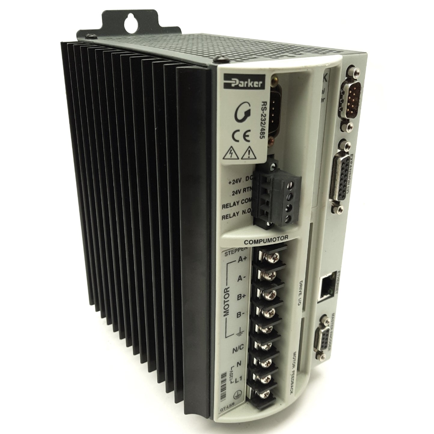 Used Parker GT6K-L5 Gemini Stepper Drive 170VDC 20kHz 5A Ethernet RS-232/485 120VAC