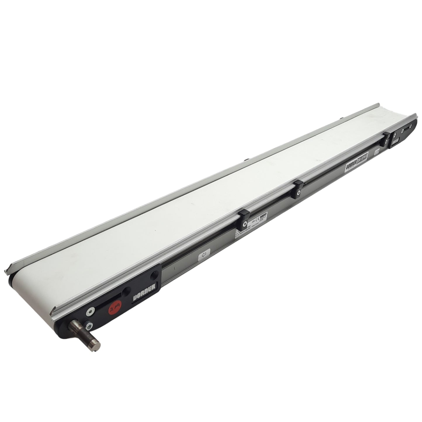 Used Dorner 22EDM04-033420A090901 Flat Belt Conveyor, 4in Width x 3.3ft (40in) Length