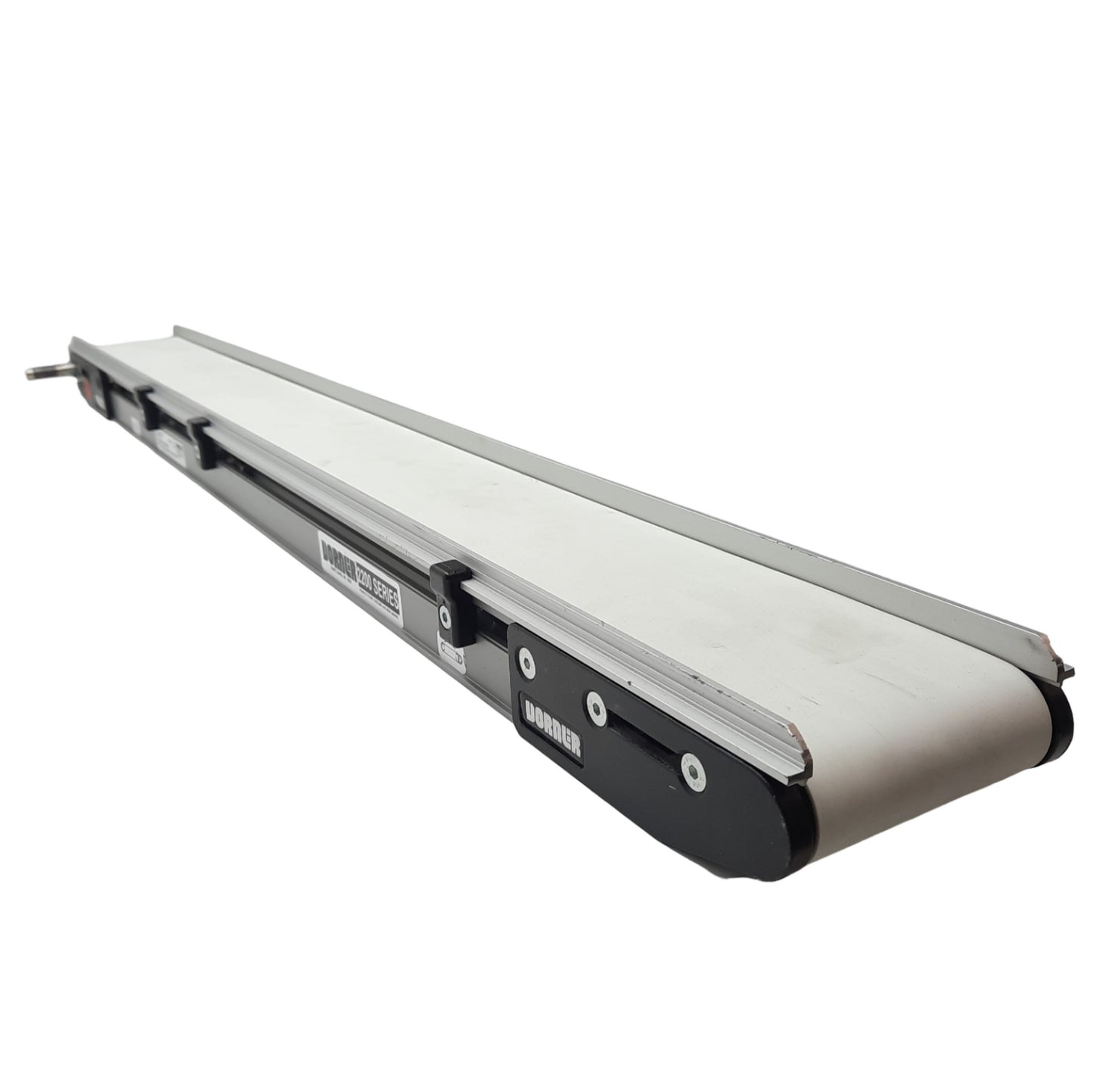 Used Dorner 22EDM04-033420A090901 Flat Belt Conveyor, 4in Width x 3.3ft (40in) Length