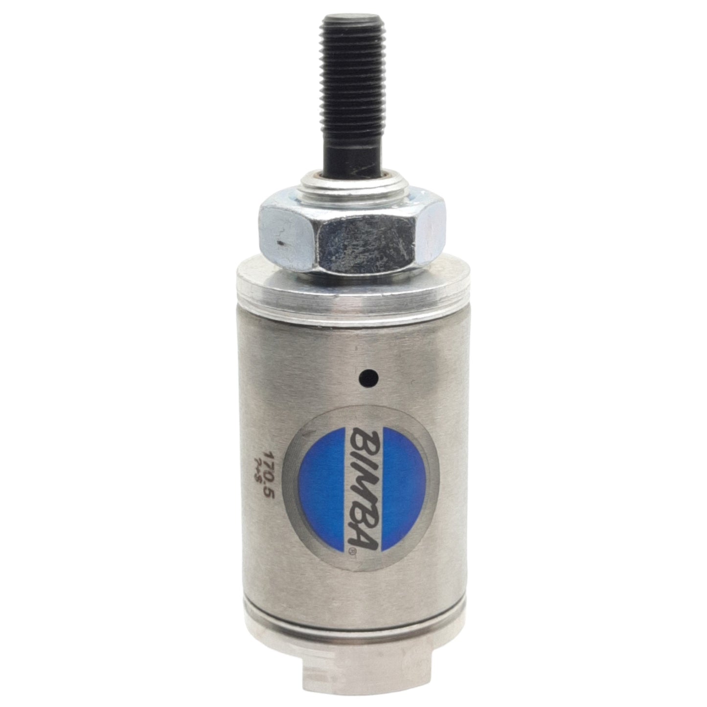 New Bimba 170.5 Pneumatic Cylinder, ø1-1/2in Bore, 0.5in Stroke, 1/8in NPT, 250psi