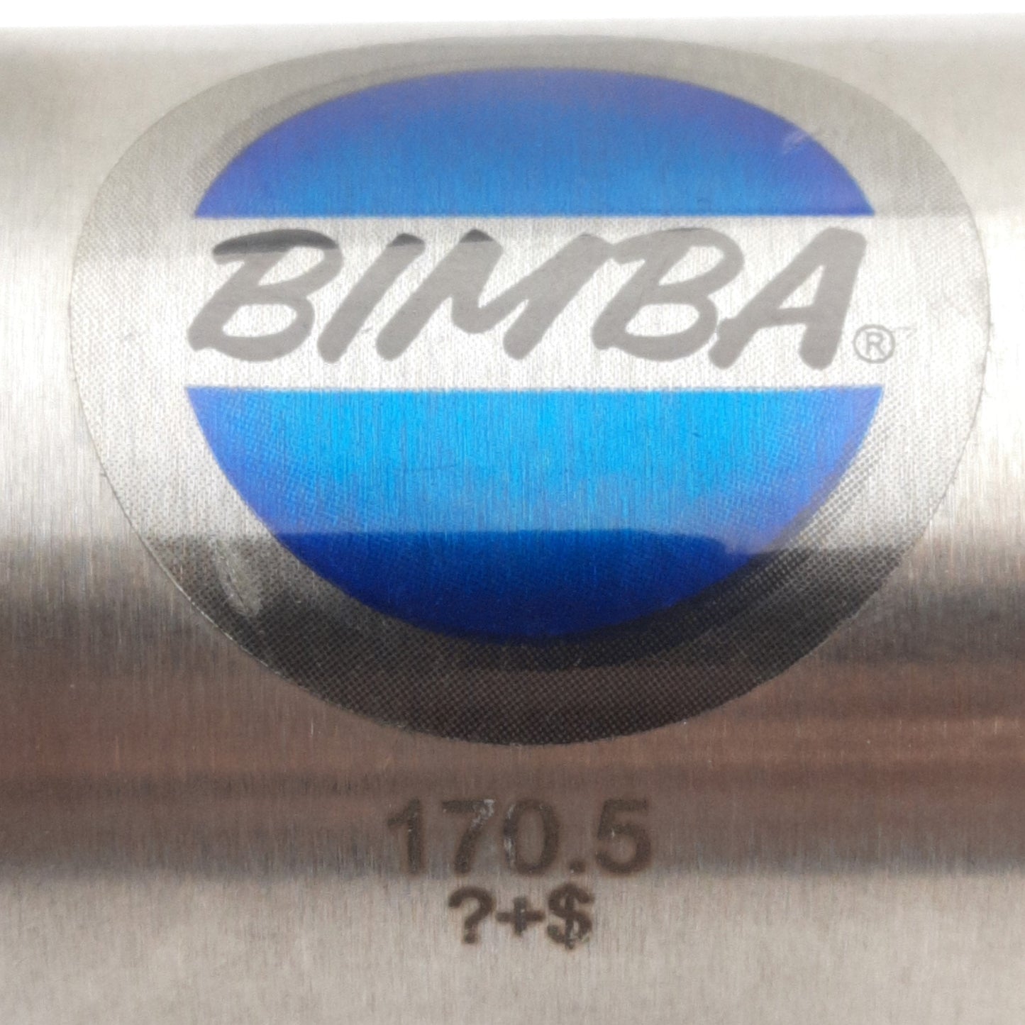 New Bimba 170.5 Pneumatic Cylinder, ø1-1/2in Bore, 0.5in Stroke, 1/8in NPT, 250psi