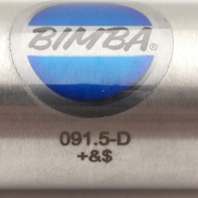 New Bimba 091.5-D Pneumatic Cylinder ø1-1/16in Bore, 0.5in Stroke, 1/8in NPT, 250psi