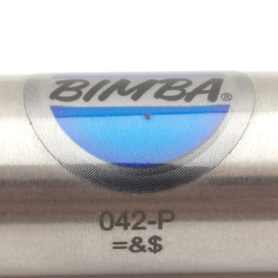 New Bimba 042-P Pneumatic Cylinder, ø3/4in Bore, 2in Stroke, 1/8in NPT, 250psi Max