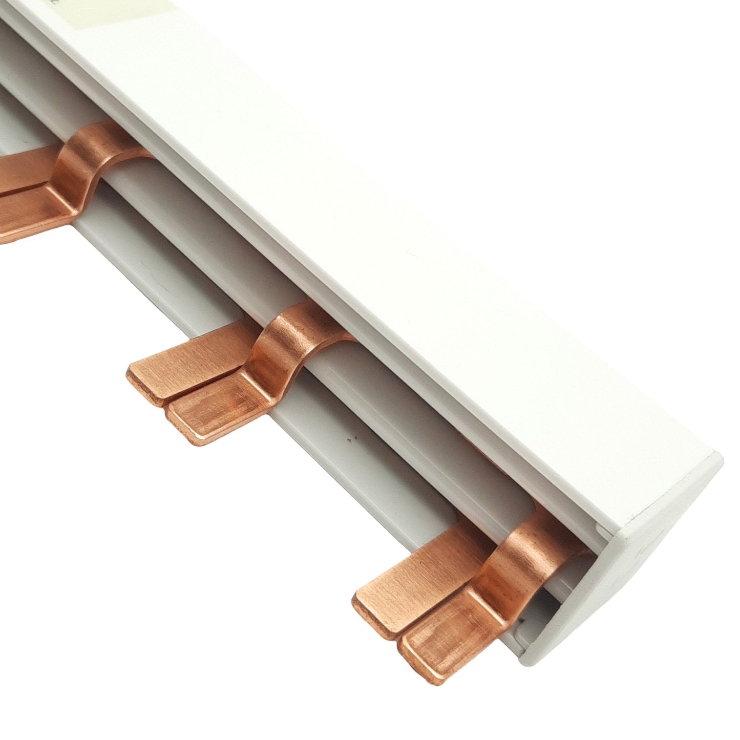 New Altech 2P18U3/10 2 Phase Busbar, 2-Pole, 10-Pin, 480V 80A, Press Fit Mount