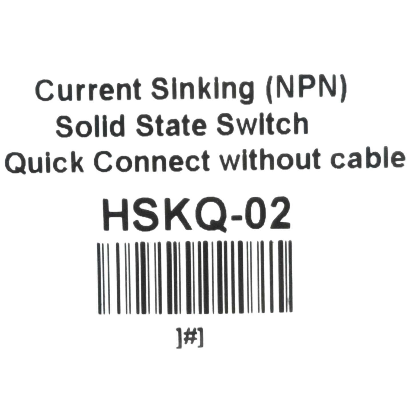 New Bimba HSQ-02 Band Mounted Solid State Switch, 30VDC 150mA, NPN, 3-Pin M8 Male
