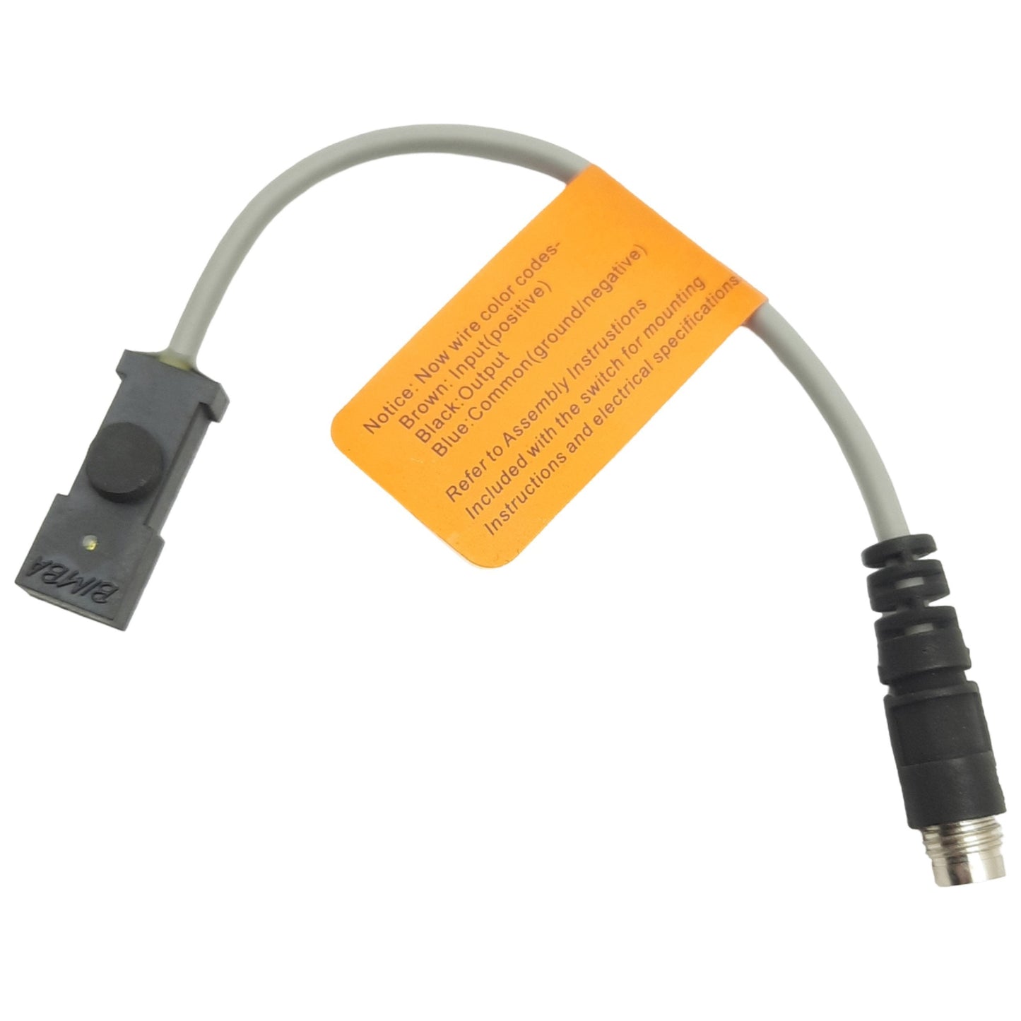 New Bimba HSQ-02 Band Mounted Solid State Switch, 30VDC 150mA, NPN, 3-Pin M8 Male