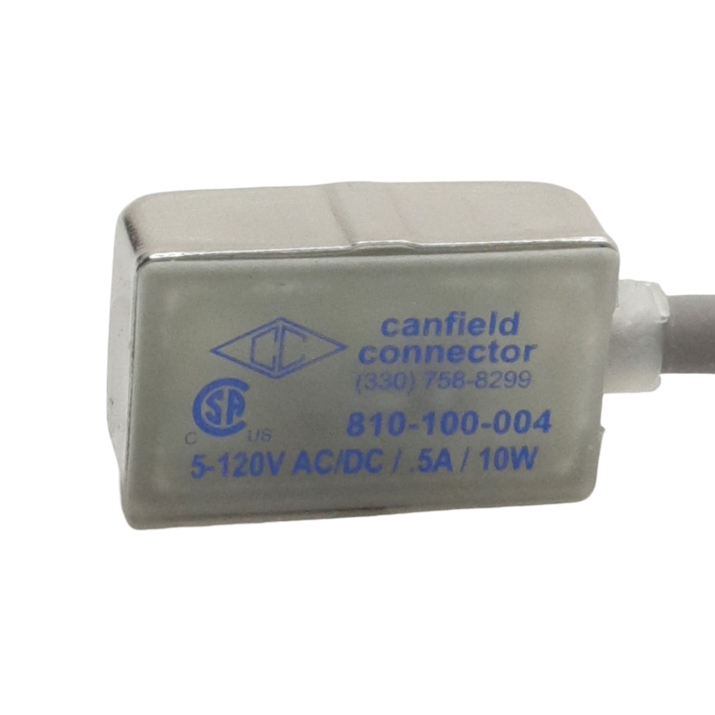 New Canfield Connector 810-100-004 Magnetic Reed Switch 5-120VAC/DC, NO SPST