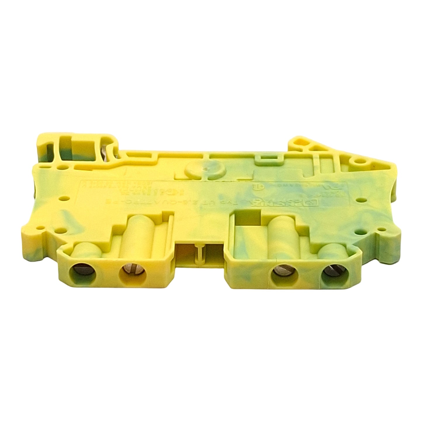 New Lot of 5 Phoenix Contact 3044568 Ground Terminal Block, 4-Position, 5.2mm