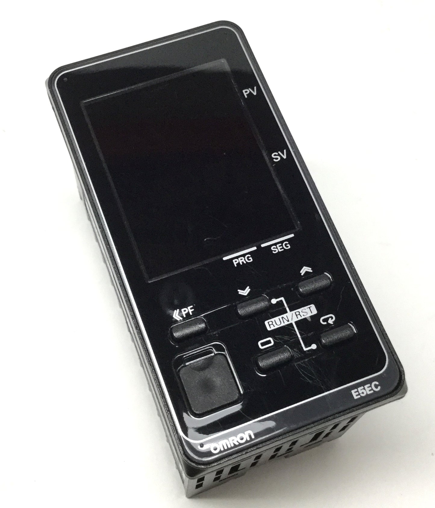 Used Omron E5EC-TQX4D5M-010 Temperature Controller 24V, Pulsed 12VDC, HB/HS Alarm Out
