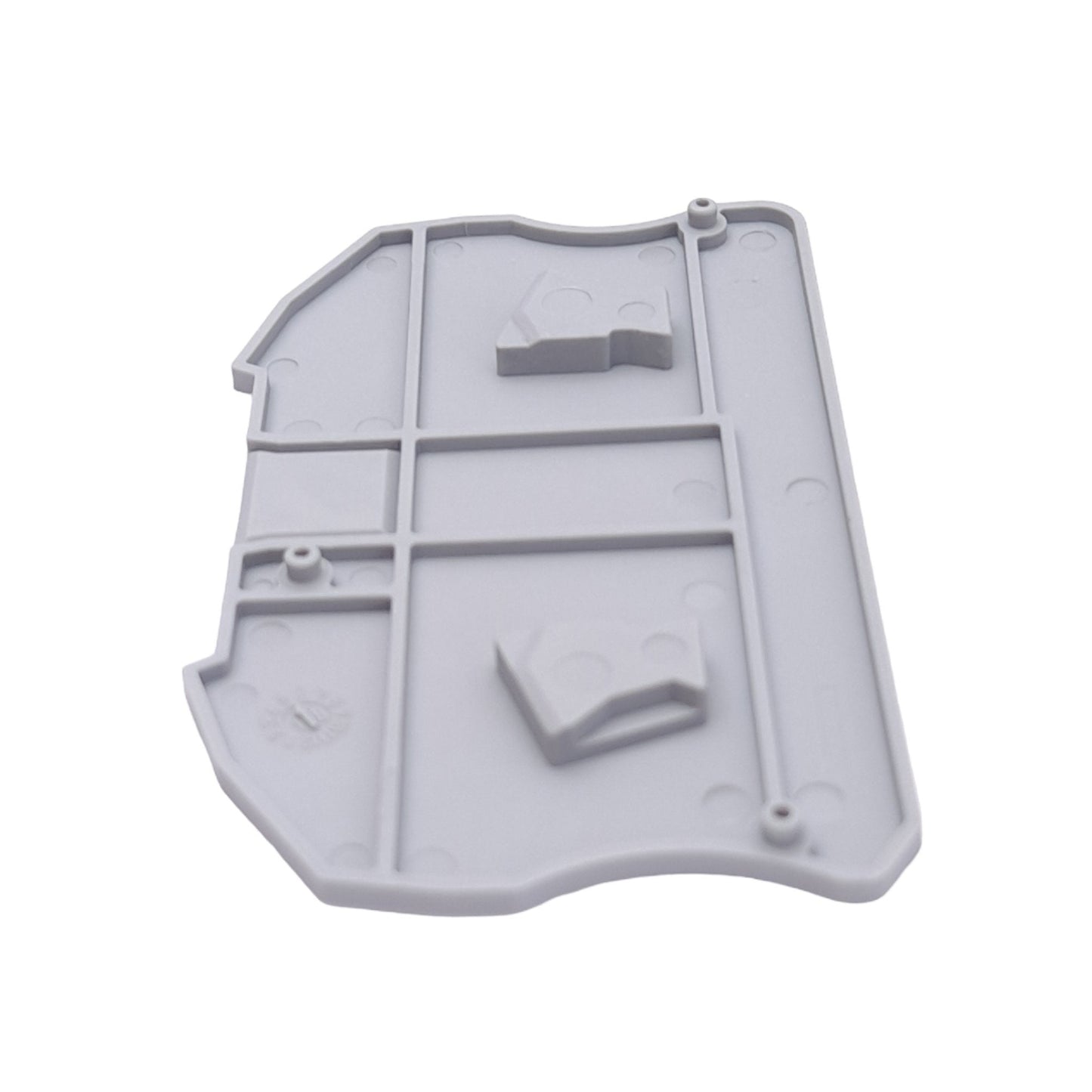 New Lot of 45 Phoenix Contact 3212060 Terminal Block End Covers, 75.4x45.6x2.2mm